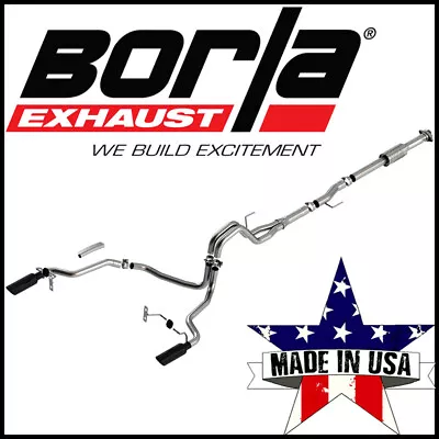 Borla ATAK 2.25  Cat-Back Exhaust System Fits 2021-2024 Ford F-150 2.7L 3.5L V6 • $1239.99