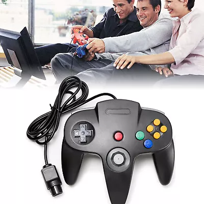Wired N64 Controller Compatible With Nintendo 64 Joystick Video Game Console • $11.86