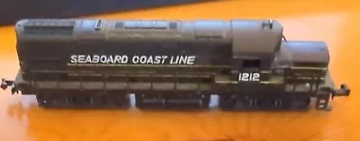 N Scale VTG ALCO RS-3 DIESEL LOCO SEABOARD COAST LINE HOOK COUP 1212 ATLAS 4218 • $8.50