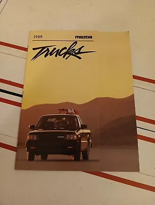 1989 Mazda B2200 B2600 Truck Original Dealership Sales Brochure Catalog 16 Page • $8.50