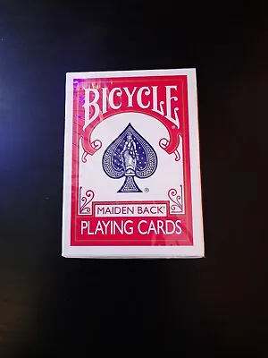 Bicycle Marked Cards (Red) By Penguin Magic - With O/L Tutorial - New & Sealed. • £6.99