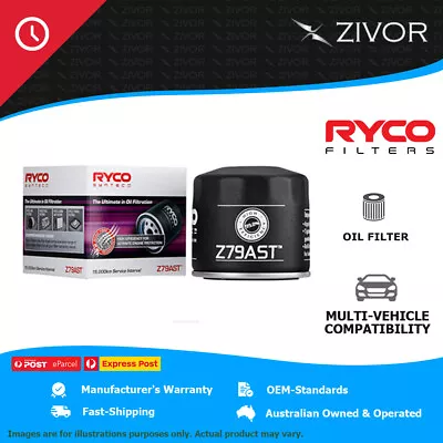 New RYCO Syntec Oil Filter Spin On For MAZDA E SERIES E1300 1.3L TC Z79AST • $36.74