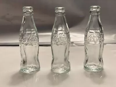 Coca-Cola Original Miniature Glass Bottles 1929 Perfect Condition. Fits Trucks • $7