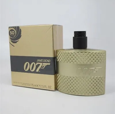 JAMES BOND 007 Limited Edition 50 Years EDT Spray 2.5 Fl Oz 75 ML New In Box • $49.98