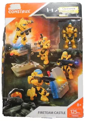 Mega Construx HALO Fireteam Castle 125 Pieces FMM86 NEW 2017 • $59.82