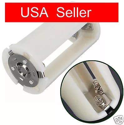 1-PARALLEL Battery Adapter - Converts 3 AA Cells To 1 D Size - Outputs 1.5V  USA • $3.99