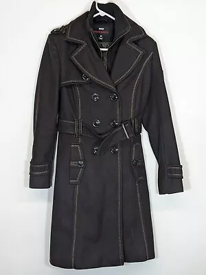 MISS SIXTY M60 Wool Belted Peacoat Women's Size Small • $27.30