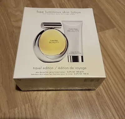 CALVIN KLEIN Beauty 2pc Gift Box Set EDP Eau De Parfum 100ml NEW & SEALED • £39.95