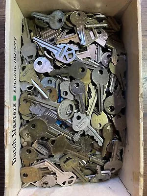 Lot Of 1 Lb Pound Miscellaneous Random Cut Keys House Schlage Master • $14.98