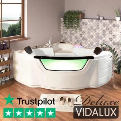 Linda - Whirlpool Bathtub With Front Glass 170 X 120 Cm 2 Persons - View #5