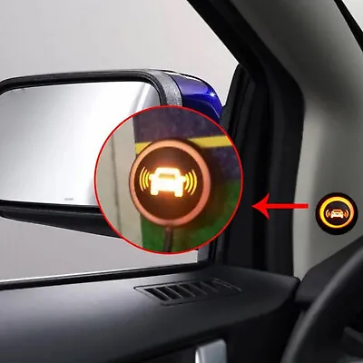 5V Car Blind Spot Detection System BSD Warning Light Alarm Vehicle Accessories • £4.84