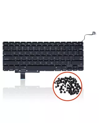 US English Keyboard With Backlight And Screws For MacBook Pro Unibody 17  A1297 • $38.50