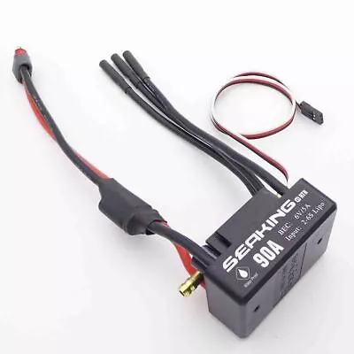 Hobbywing Seaking 90A ESC Water Cooling ESC For RC Boats Speed Catamaran Yacht • $129.30