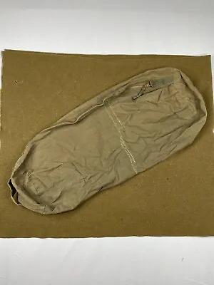 Vintage Us Army Bag Zip Up Military Duffle • $25