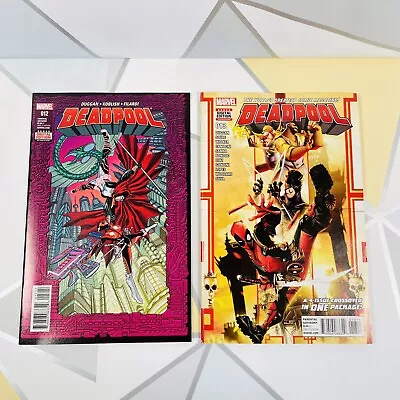 Deadpool 012 013 Marvel Comic Book Bundle - VGC • £6.80