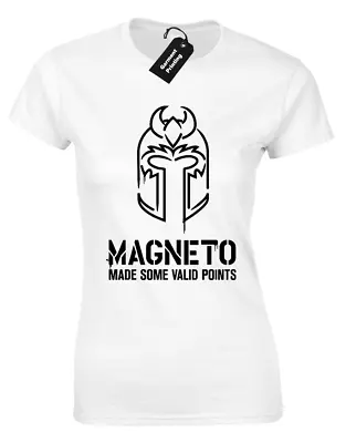 Magneto Made Some Points Ladies T Shirt Funny Men Design X Wolverine Superhero • £7.99