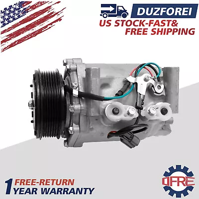 A/C AC Compressor For 2002 2003 2004 2005 2006 Honda CRV CR-V 2.4L 38870PNB006 • $111.07