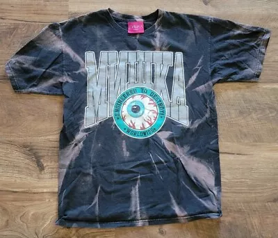 Mishka NYC Vintage T-Shirt Mens Size Medium Engineered To Destroy Custom Tie Dye • $19