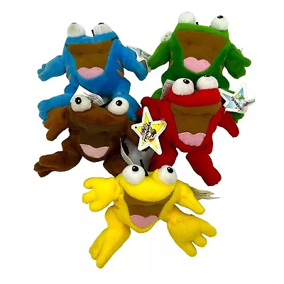 Vintage Neopets McDonald's Plush Toy Lot Of 5 Green Red Brown Quiggle With Tags • $19.99