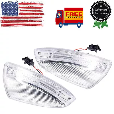 Pair Door Mirror Turn Signal Light For Mercedes W164 ML350 ML450 ML500 • $27.49