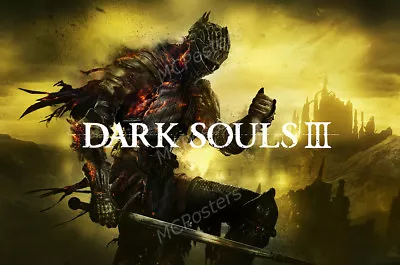 Dark Souls III PS4 XBOX ONE Premium POSTER MADE IN USA - NVG126 • $15.48