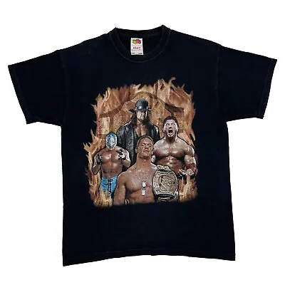 WWE The Undertaker Cena Batista Rey Mysterio Wrestling Graphic T-Shirt XS Small • £16