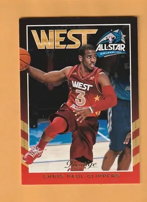 $8 • Buy Chris Paul Los Angeles Clippers 2012-13 Prestige All-Stars West Wake Forest 4F