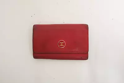 Authentic CHANEL  Leather 6 Rings Key Case  #25958 • $59