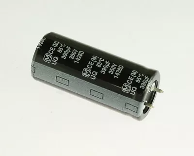 8x 390uF 350V DC Radial Snap In Mount Electrolytic Capacitor 350VDC 390mfd • $28.96