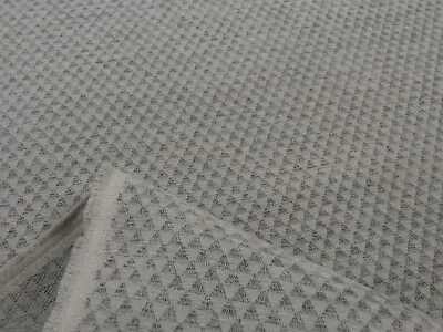 LAURA ASHLEY HARROW DOVE GREY Chenille Upholstery Fabric • £10.95