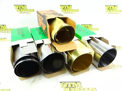 5 Rolls Of Assorted Brass & Steel Shim Stock .001 .0015 & .002  • $9.95