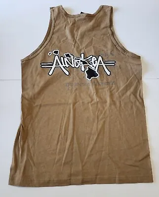 AinokeA Shirt Mens Size Medium Hawaiian Surfers Tank Top I Do What I Like  • $19.95