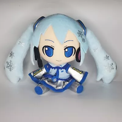 Hatsune Miku Plush Doll Strap Gift Wonder Festival Snow Yuki Anime Vocaloid EUC • $29.99