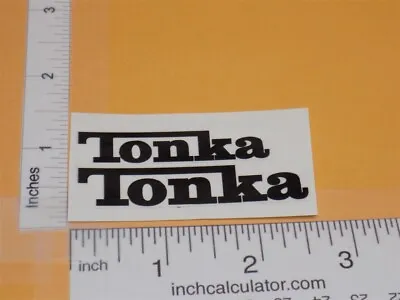 Tonka Gas Turbine Interior/Dashboard Behind Window Replacement Sticker TK-248 • $8