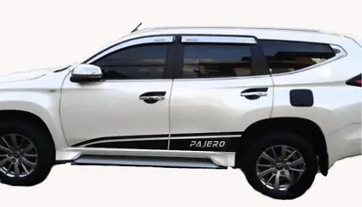 2 PCS Car Sticker Decal Side Door Stripe For Mitsubishi Pajero Sport 2015-2019 • $69.27