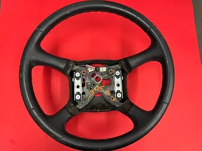 1999-2002 Chevrolet Silverado Tahoe Blazer Leather Steering Wheel Used Oem! • $94.99