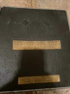 $49.99 • Buy 1938-1941 Ford Motor Company Service Bulletins Mechanical Flathead V8 V12 Manual