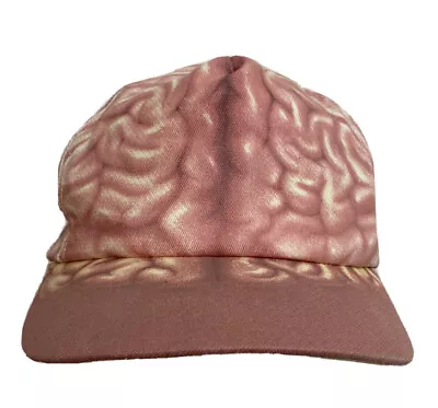 Vintage Brain Hat Anatomical Chart  Think  Snapback Cap Hat Springhouse • $37.99