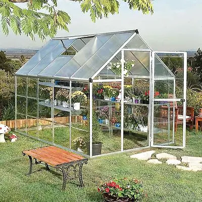 Garden Greenhouse Palram Canopia Hybrid (Sizes 6x4 6x6 6x8 & 6x10) • £473.85
