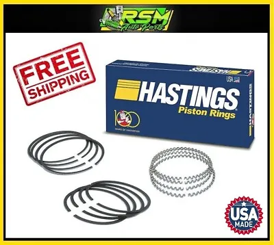 76MM Hastings Pistons Rings Integra Civic CRX D15 D16 ZC JDM Oversize 040 • $44.95