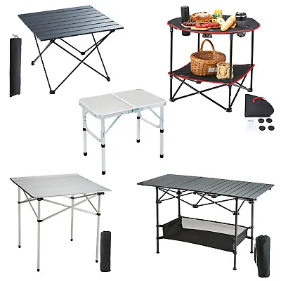 VEVOR Folding Portable Camping Table Aluminum Outdoor Picnic Lightweight Table • $34.99