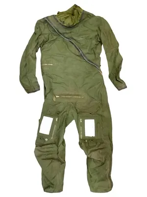 British RAF OD Green Pilots Immersion Suit 1971 Dated Size Medium • $100