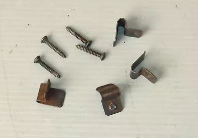 VW T2 Bus Dash Clips Set Of (4) Fit 73-79 Good USED OE German 211957089 • $30