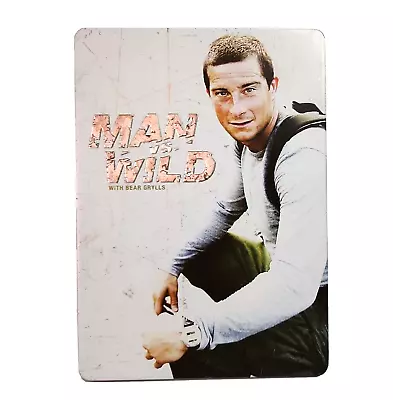 Man Vs Wild With Bear Grylls Complete Season 1 DVD Steel Book Tin Region 4 PAL • $12.98