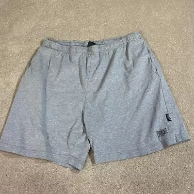 Everlast Shorts Adult Mens Size 2XL XXL Grey Pockets Boxing Bronx Elastic • $15.21