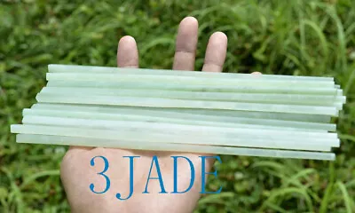 $49.34 • Buy 2 Pairs Natural Translucent Xiu Yu / Xiu Jade / Serpentine Chopsticks
