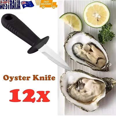 12X Oyster Knife Stainless Seafood Shell Shucker Shellfish Clam Opener Knives • $19