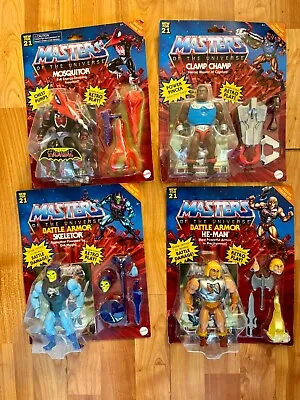 Masters Of The Universe Origins Deluxe MOSQUITOR Lot Of 4 • $49.99