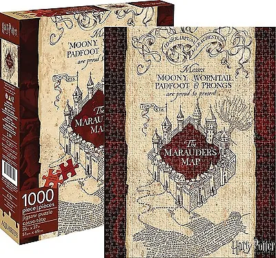 Official Harry Potter Marauders Map 1000pc Jigsaw Puzzle 690mm X 510mm  (nm) • £13.99