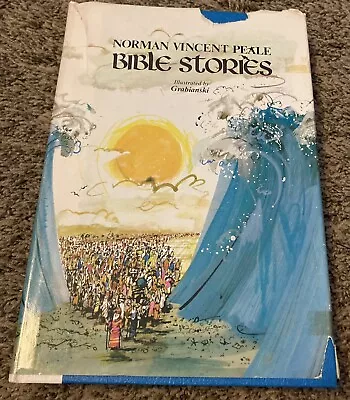 Vintage Bible Stories By Norman Vincent Peale  Signed • $15.50